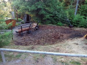 Feuer am Köhler Meiler 2022